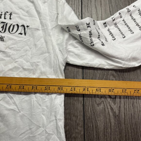 Taylor Swift Reputation White Long Sleeve Shirt Rare Small - Picture 8 of 9